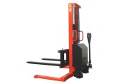 Record HES Electric Lift Straddle Stacker
