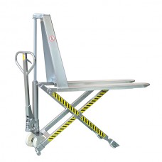 Record HMXSS Stainless-Semi Manual High Lift Pallet Truck